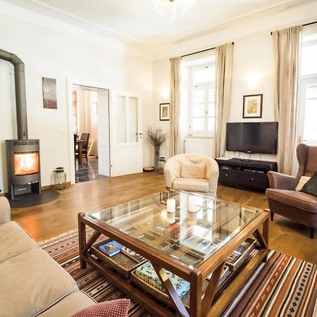 Stylish Penthouse With Large Terrace Apartment Most Na Soci Bagian luar foto
