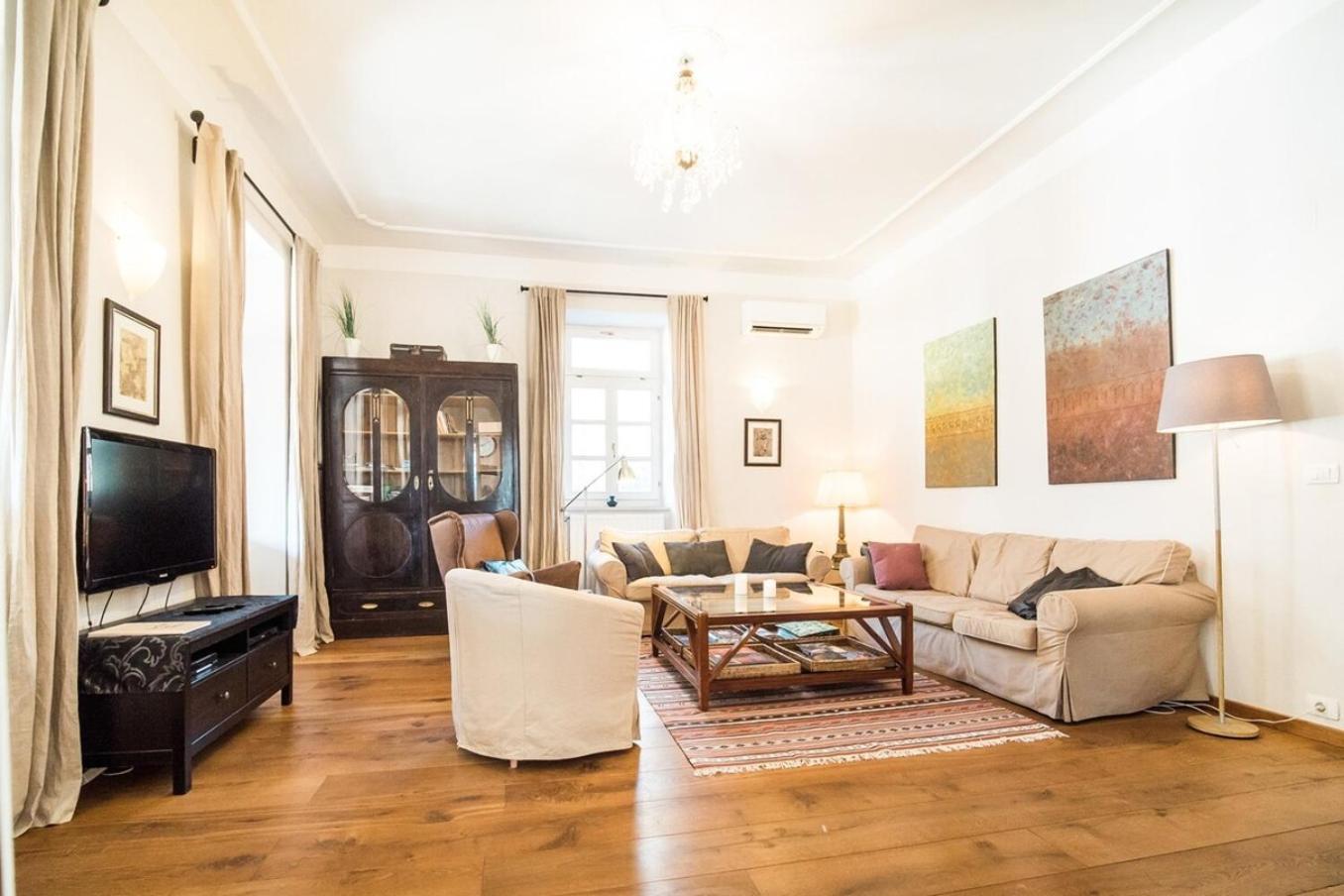 Stylish Penthouse With Large Terrace Apartment Most Na Soci Bagian luar foto